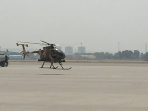 Afghan attack helicopter